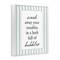 Stupell Industries Bubble Bath Phrase on Stripes Framed Giclee, design by Lettered and Lined